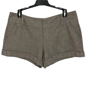 Alice + Olivia Cady Cuff Shorts Women's 10